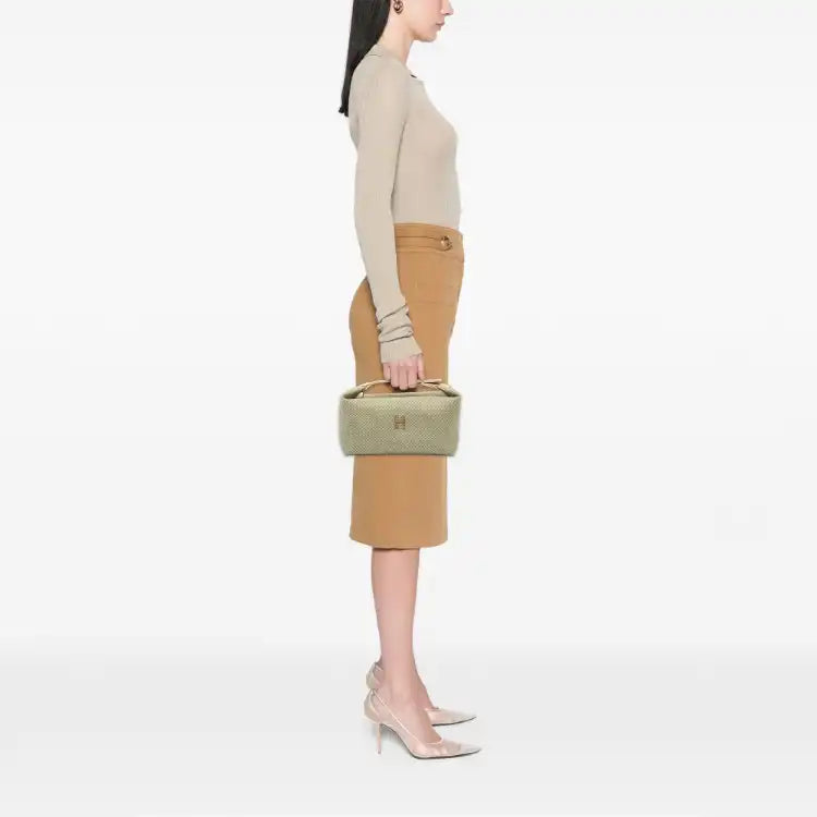 Hermès Large Wool Bride A Brac H Natte Case