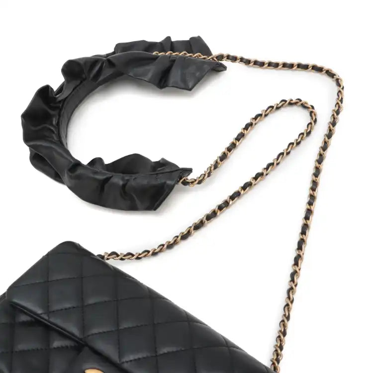 Chanel Mini Rectangular Classic Lambskin Romance Single Flap