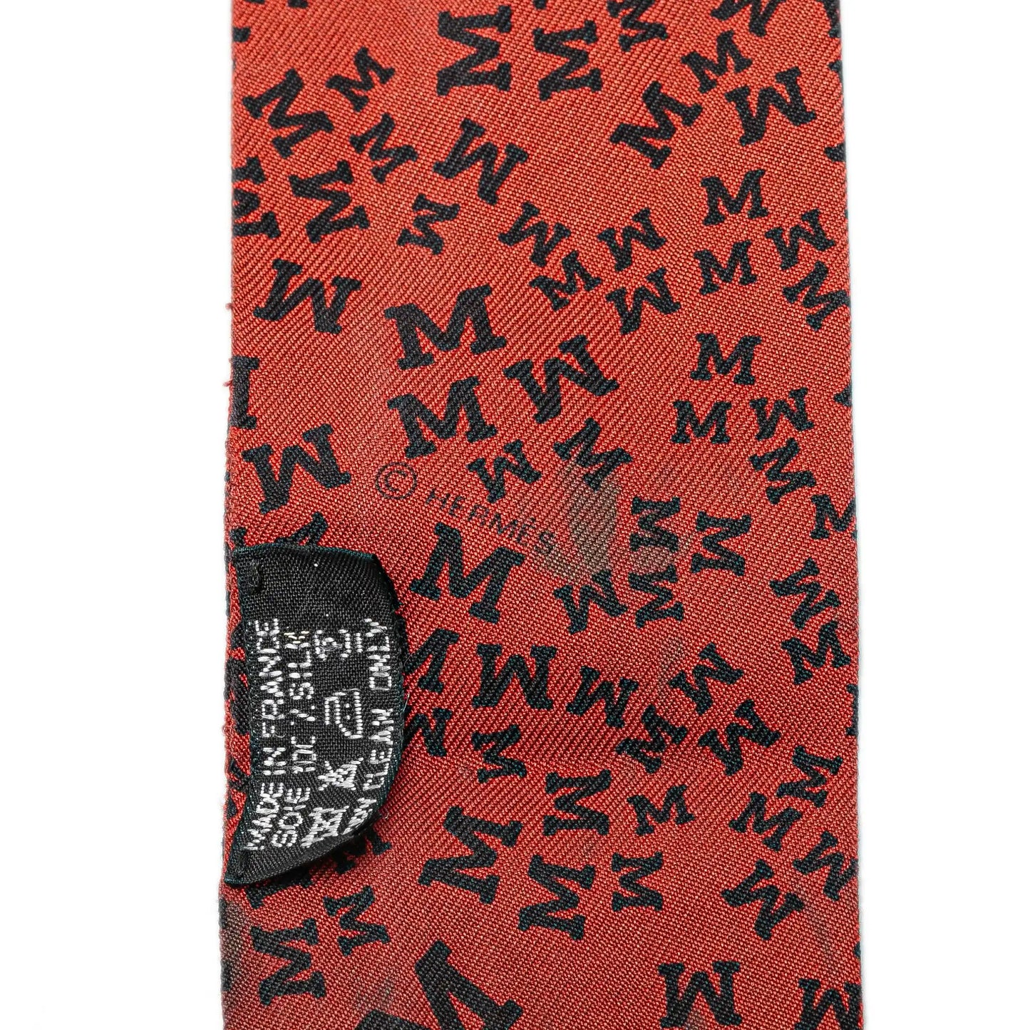 Hermès Scattered Letters Silk Twilly Scarf