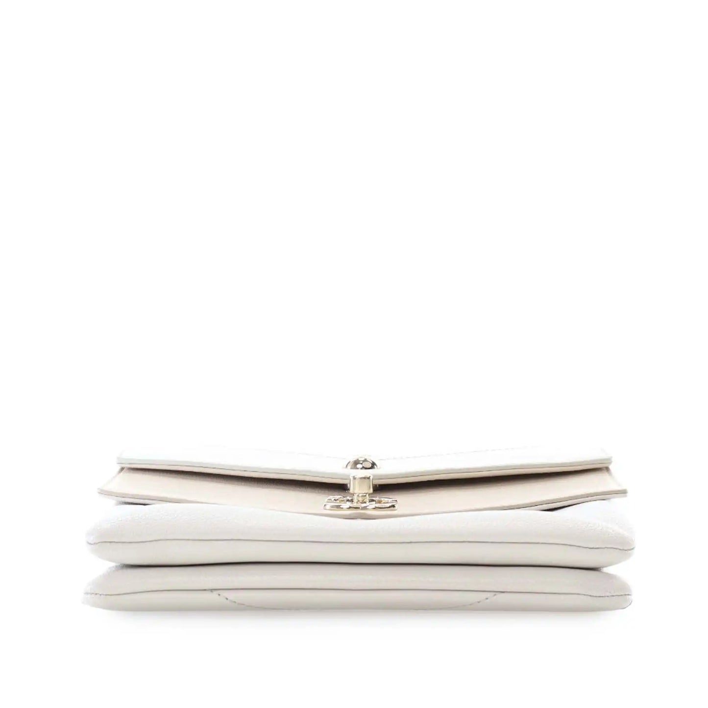 Chanel Quilted Sheepskin Double Chevron Belt Bag