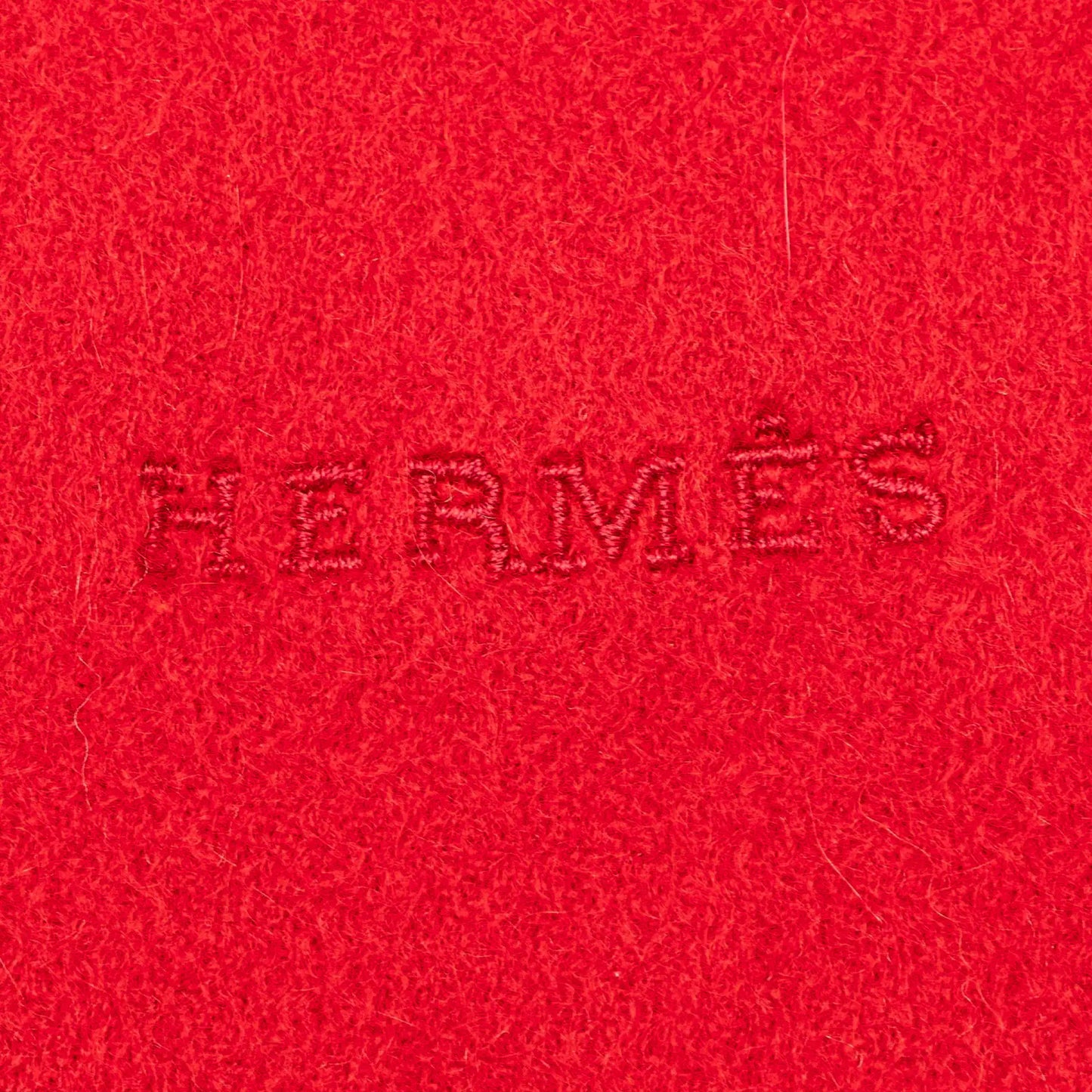 Hermès Cashmere Fringe Scarf