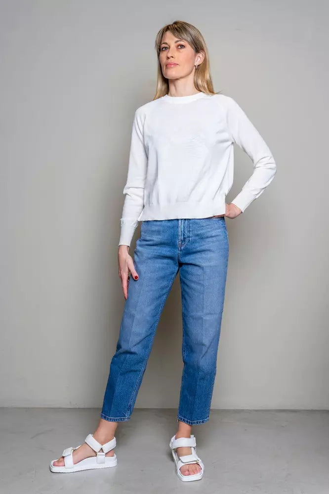 Don The Fuller Blue Cotton Women Jeans
