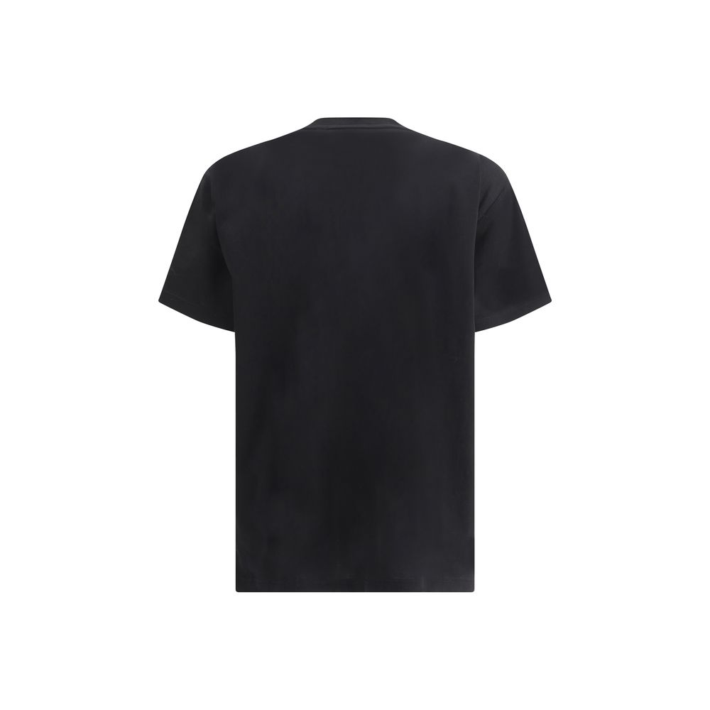 Burberry Black Cotton T-Shirt