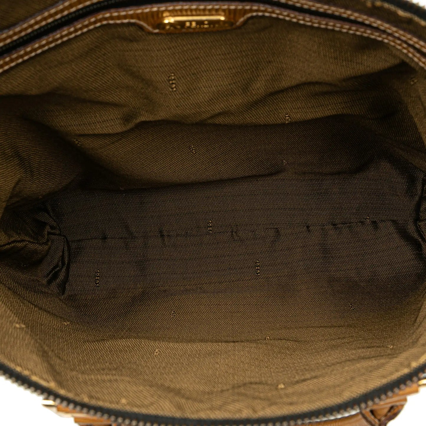Fendi Zucca Canvas Tote