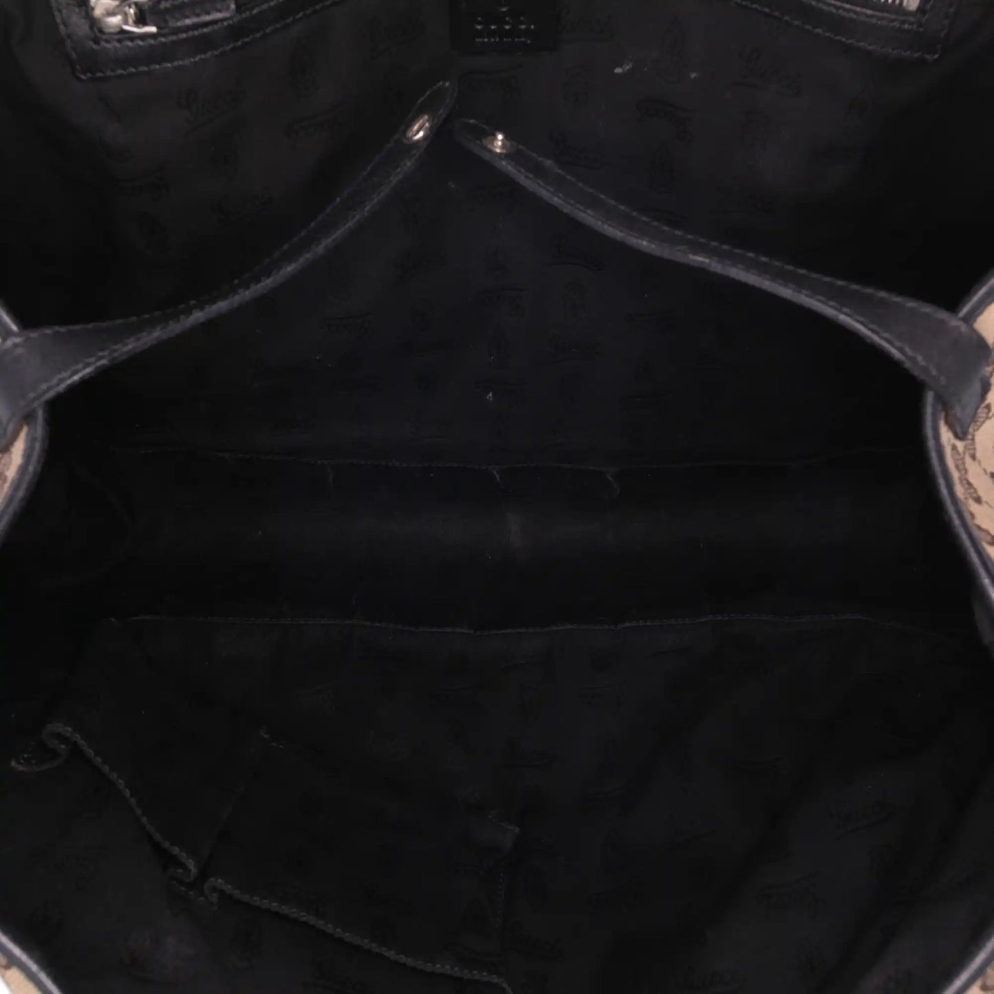 Gucci Large GG Canvas Twins Tote