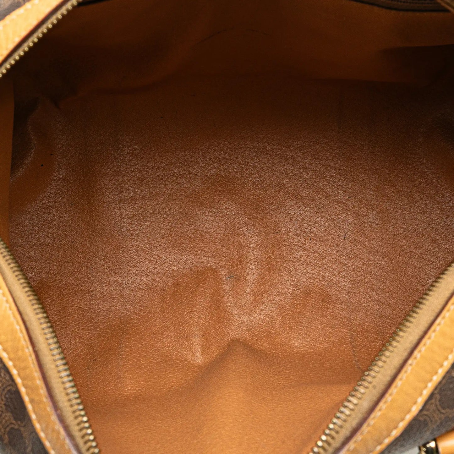 Celine Macadam Coated Canvas Boston Bag