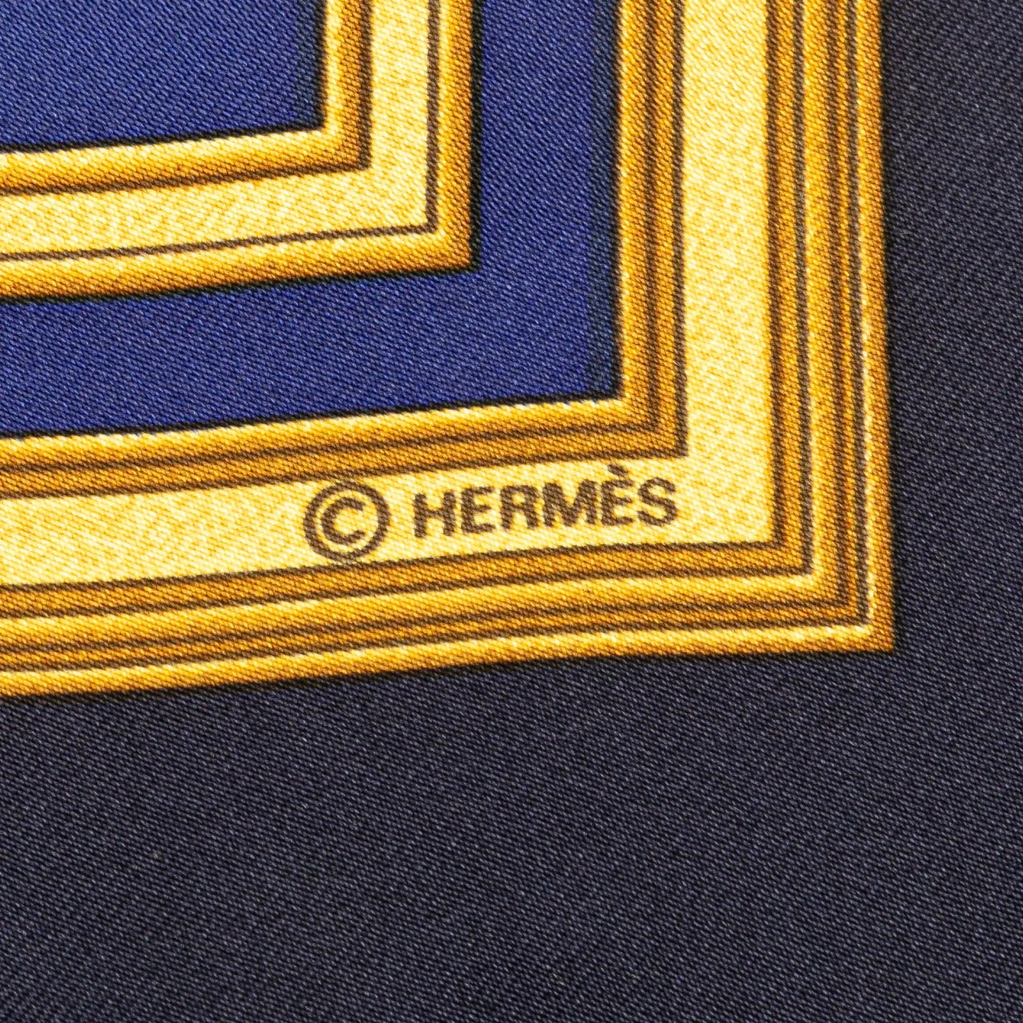 Hermès Les Tuileries Silk Scarf