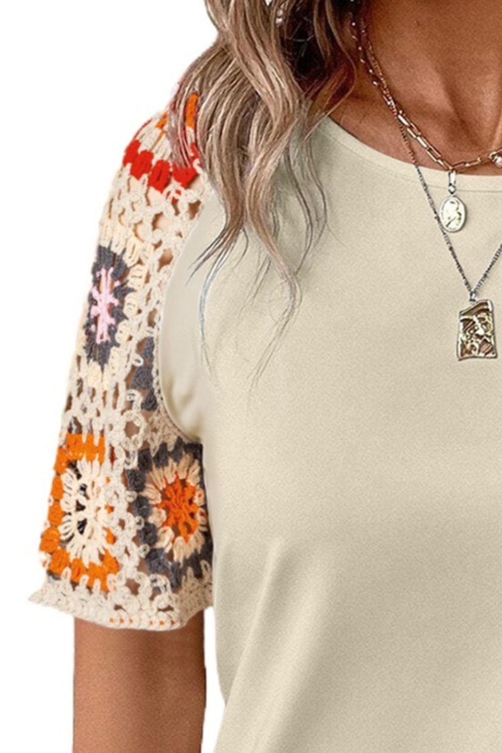 She Wears Glory™ — Set Apart in Simplicity Geometric Blouse - She Wears Glory Beverly Hills
