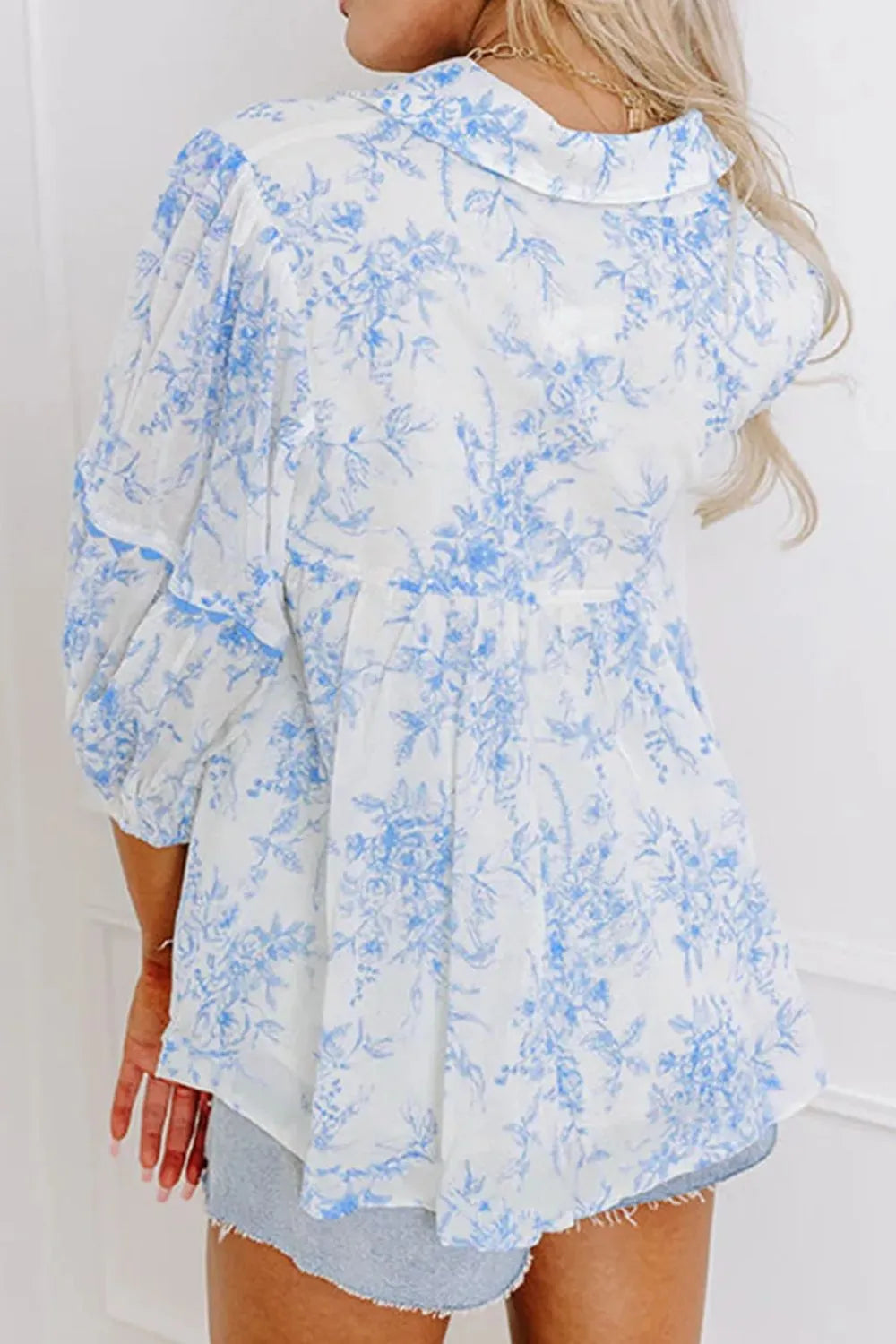 She Wears Glory™ — Called by Grace Tie-Neck Blouse - She Wears Glory Beverly Hills