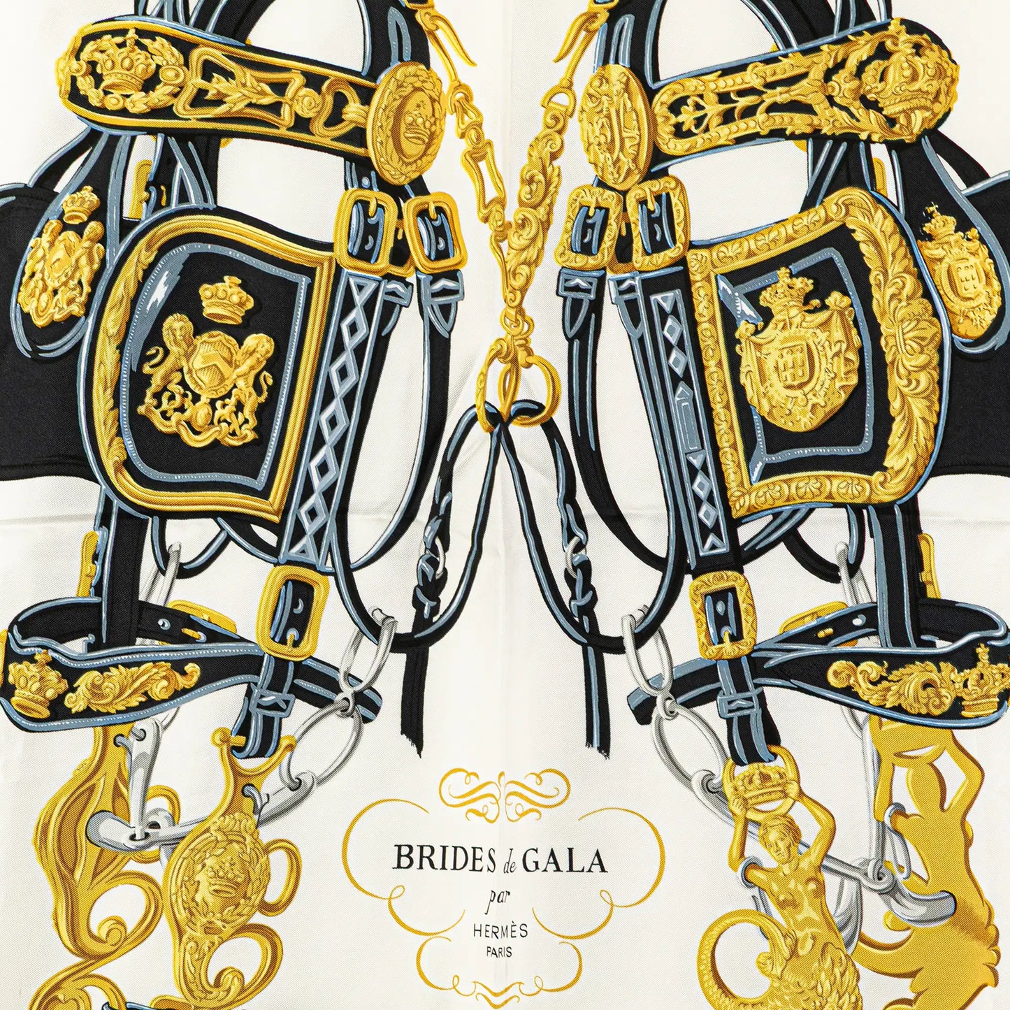 Hermès Brides de Gala Silk Scarf