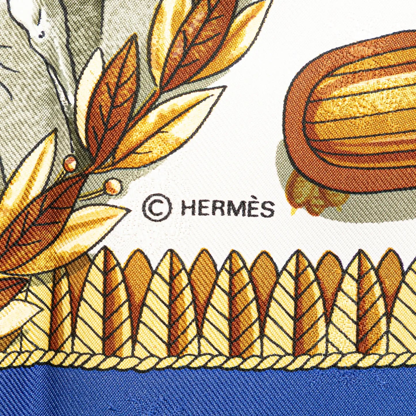 Hermès Napoleon Silk Scarf