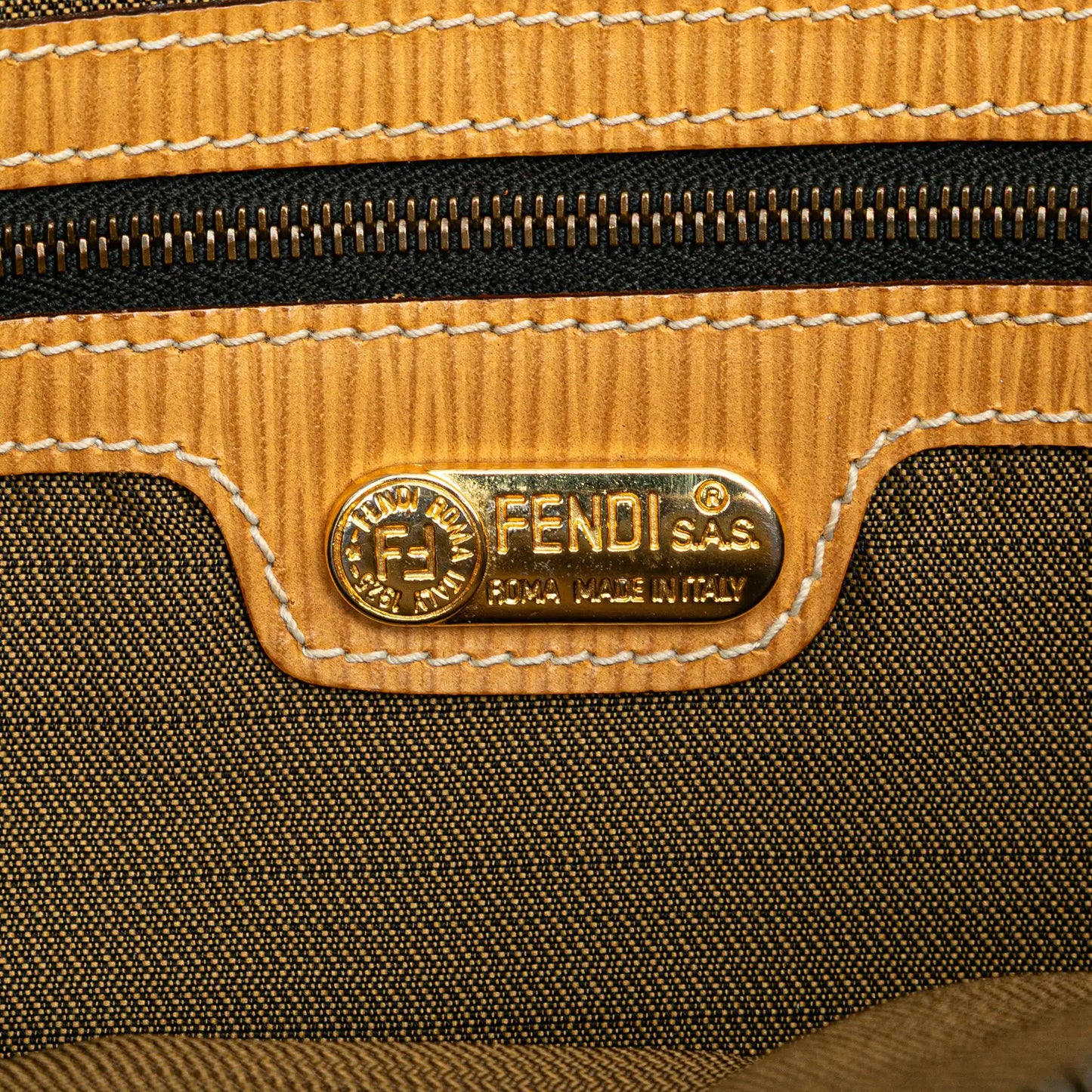 Fendi Zucca Canvas Tote