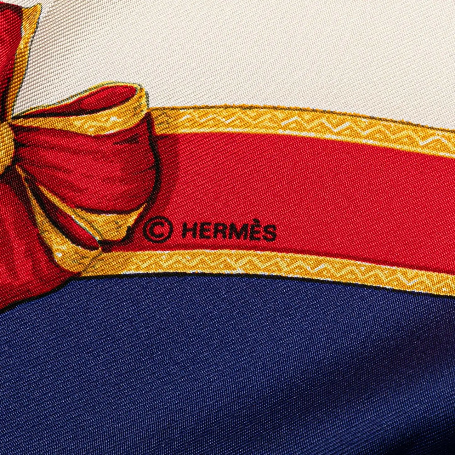 Hermès Ecole Francaise d'Equitation Silk Scarf