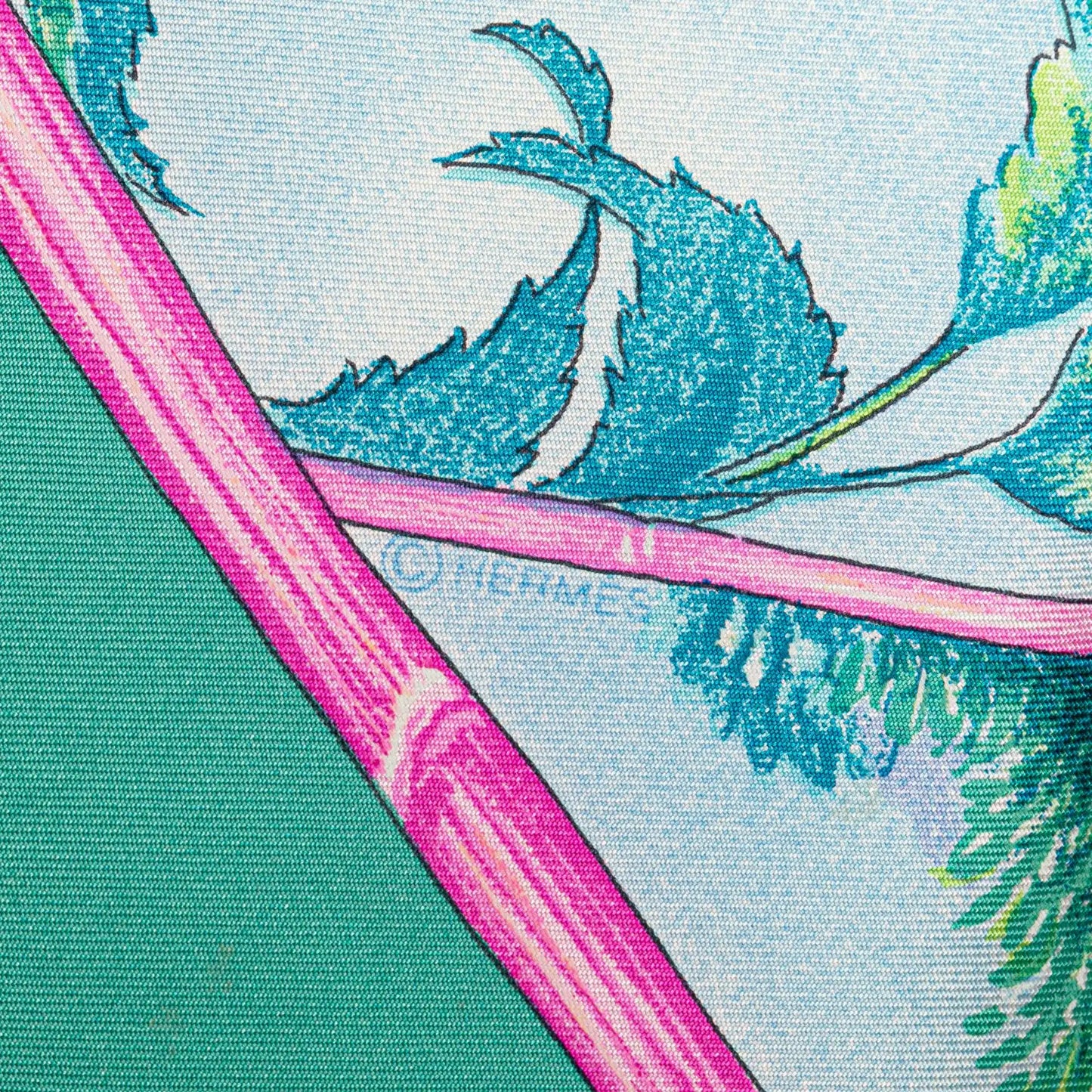 Hermès Giverny Silk Scarf