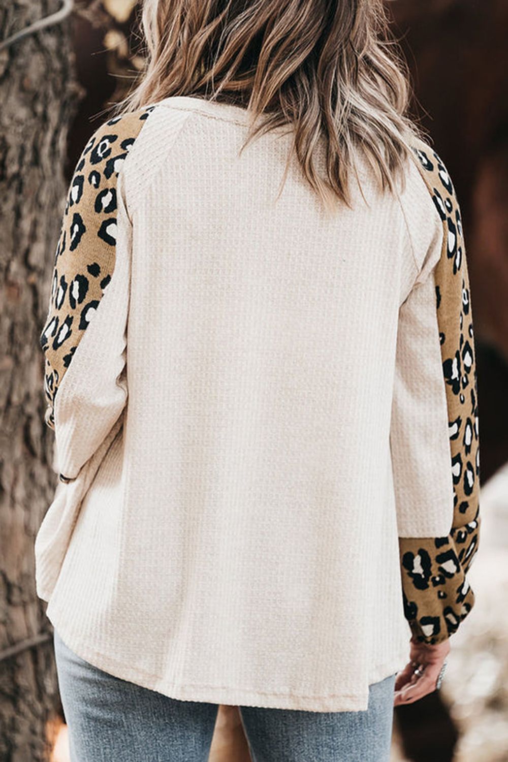 She Wears Glory™ – Reverence Leopard Print Blouse - She Wears Glory Beverly Hills