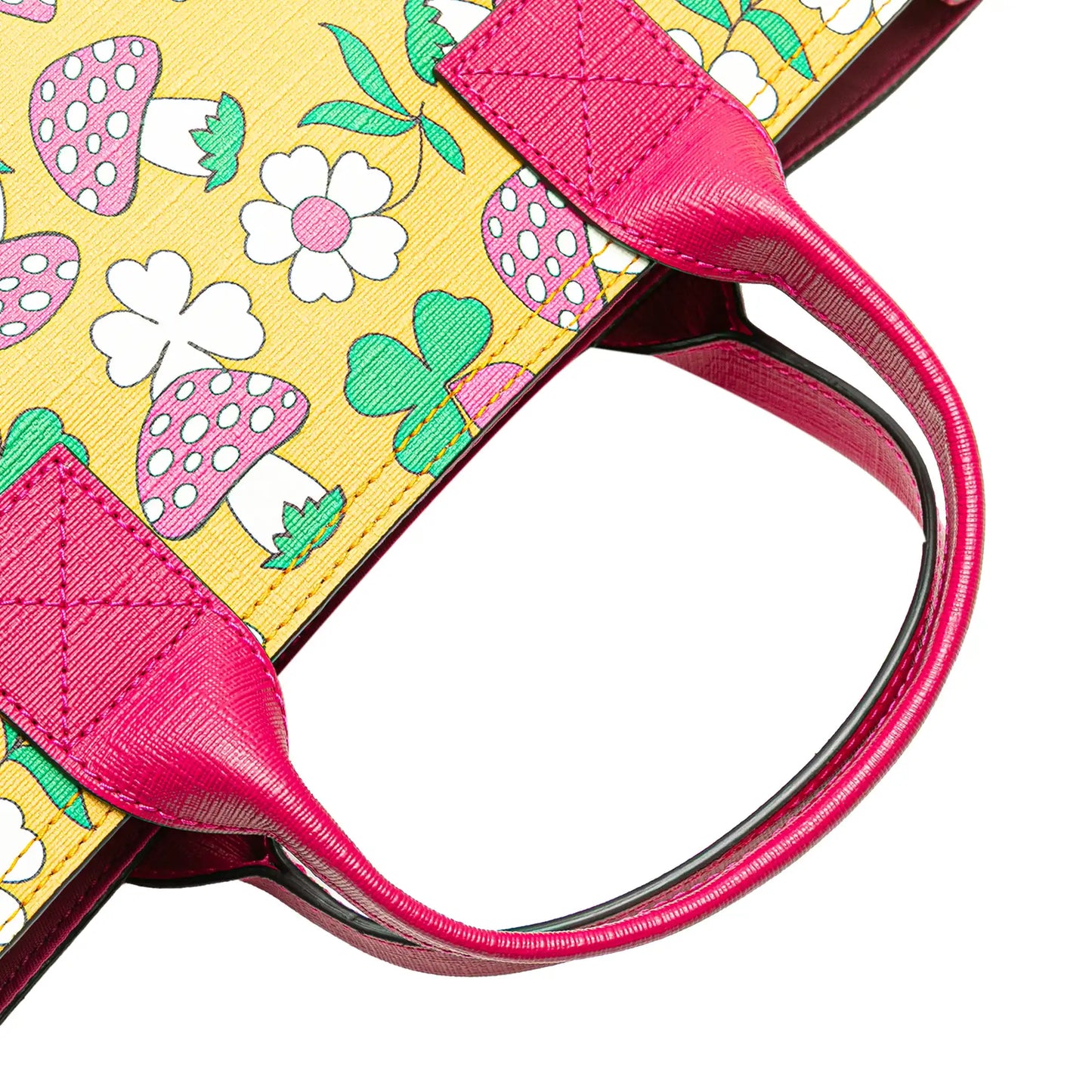 Gucci Childrens Canvas Flower and Mushroom Tote