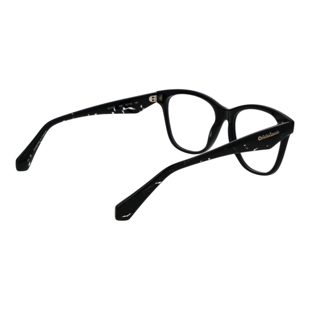 Christian Lacroix Black Acetate Glasses (Frames)