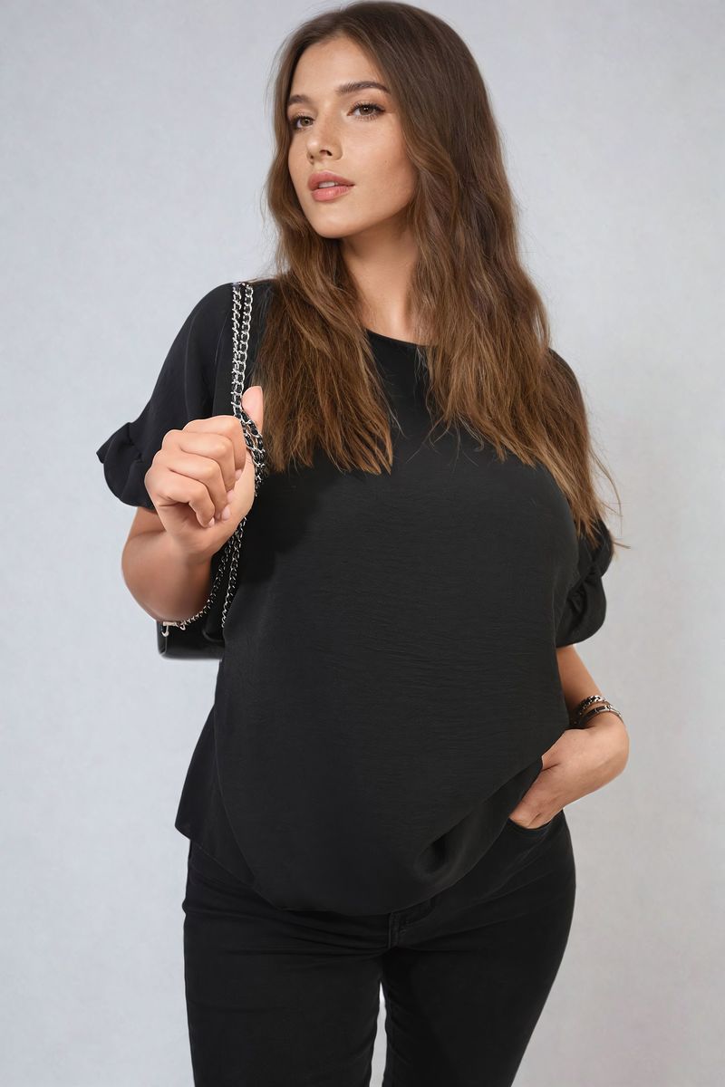 She Wears Glory™ Frill Sleeve Top