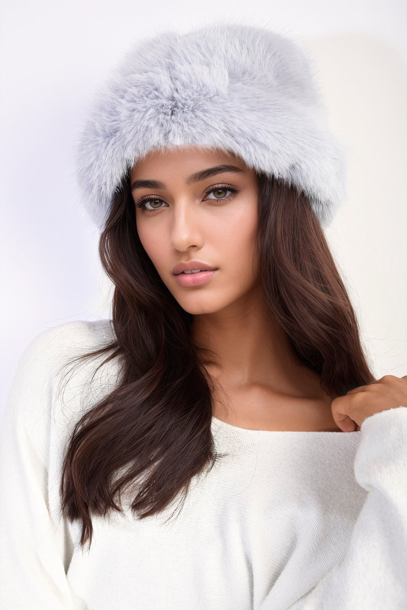 She Wears Glory™ Fluffy Faux Fur Winter Hat