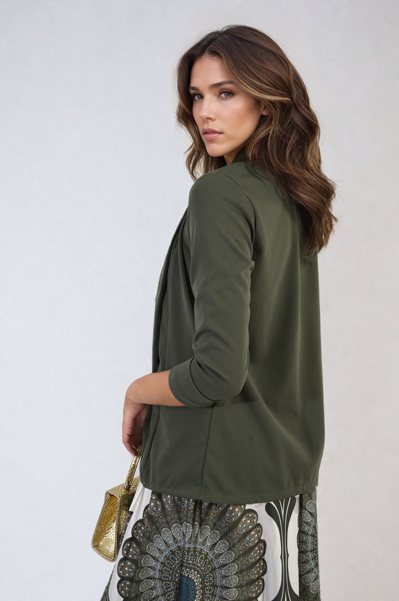 Open Front Cardigan with Front Pockets - She Wears Glory Beverly Hills