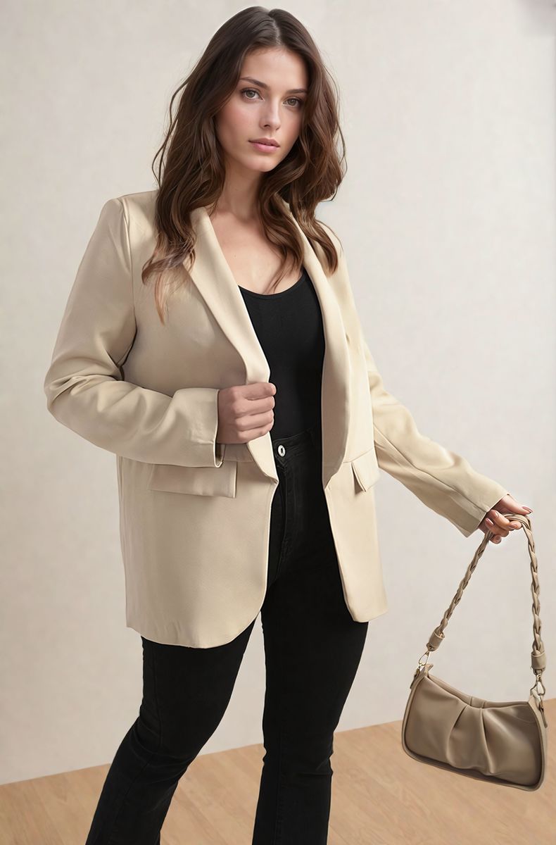 She Wears Glory™ Mira Leopard Print Blazer Jacket - She Wears Glory Beverly Hills