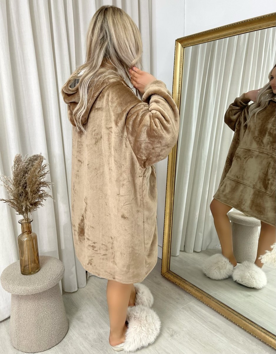She Wears Glory™ Oversized Fluffy Winter Blanket Hoodie