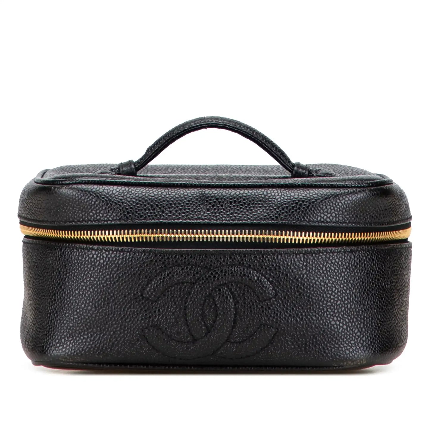 Channel CC Caviar Vanity Bag