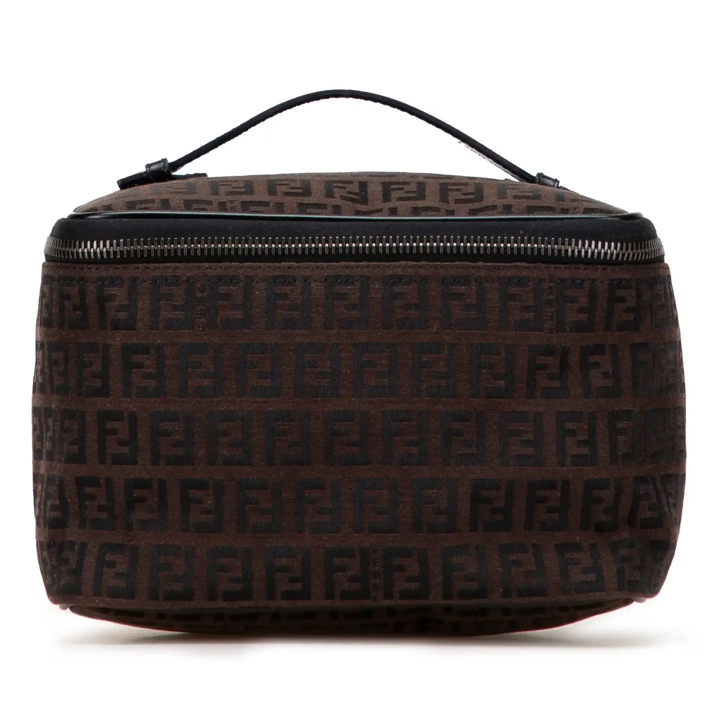 Fendi Zucca Canvas Vanity Bag