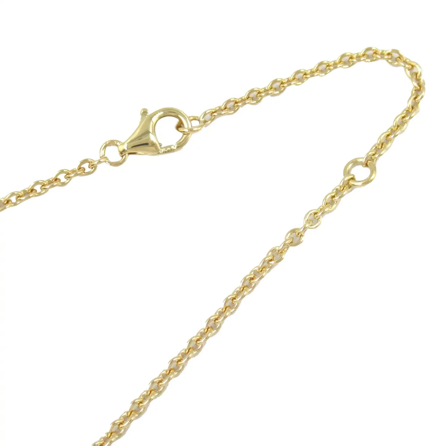 Van cleef and arpels 18K Yellow Gold and Mother of Pearl Pure Alhambra Pendant Necklace