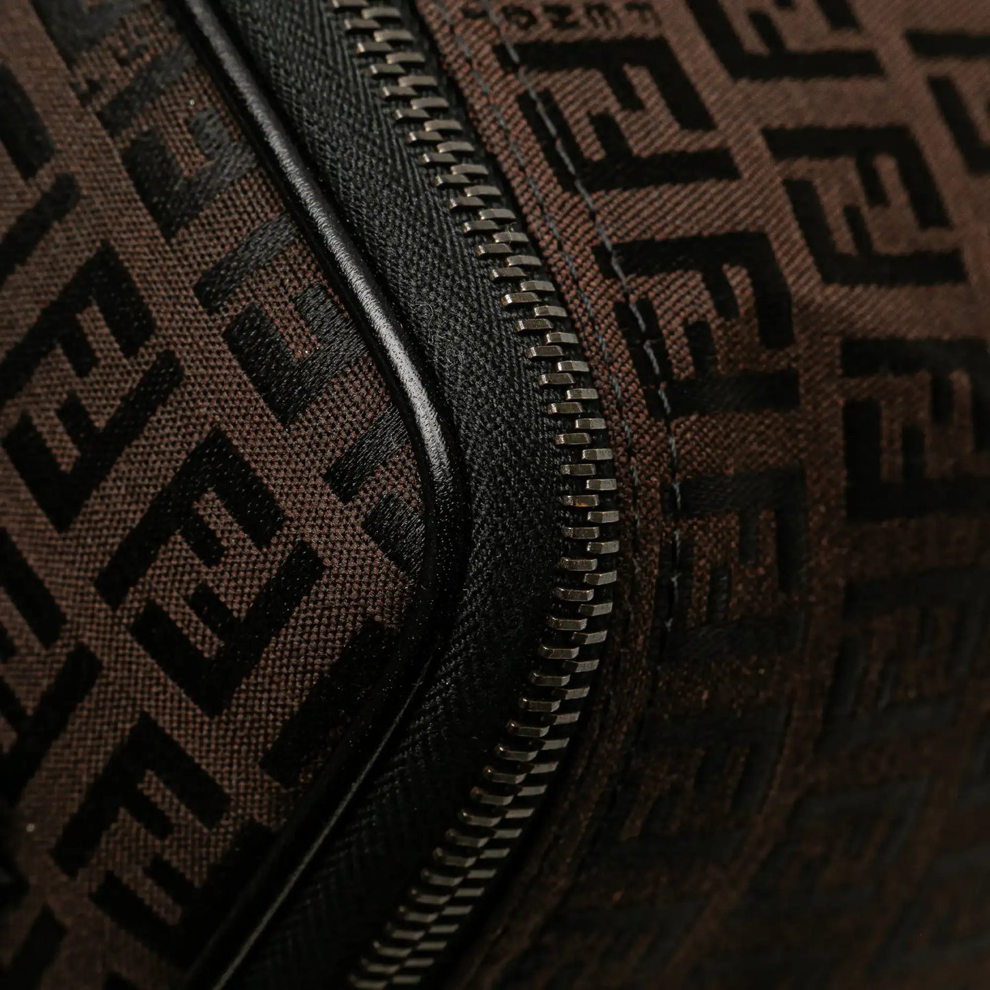Fendi Zucca Canvas Vanity Bag