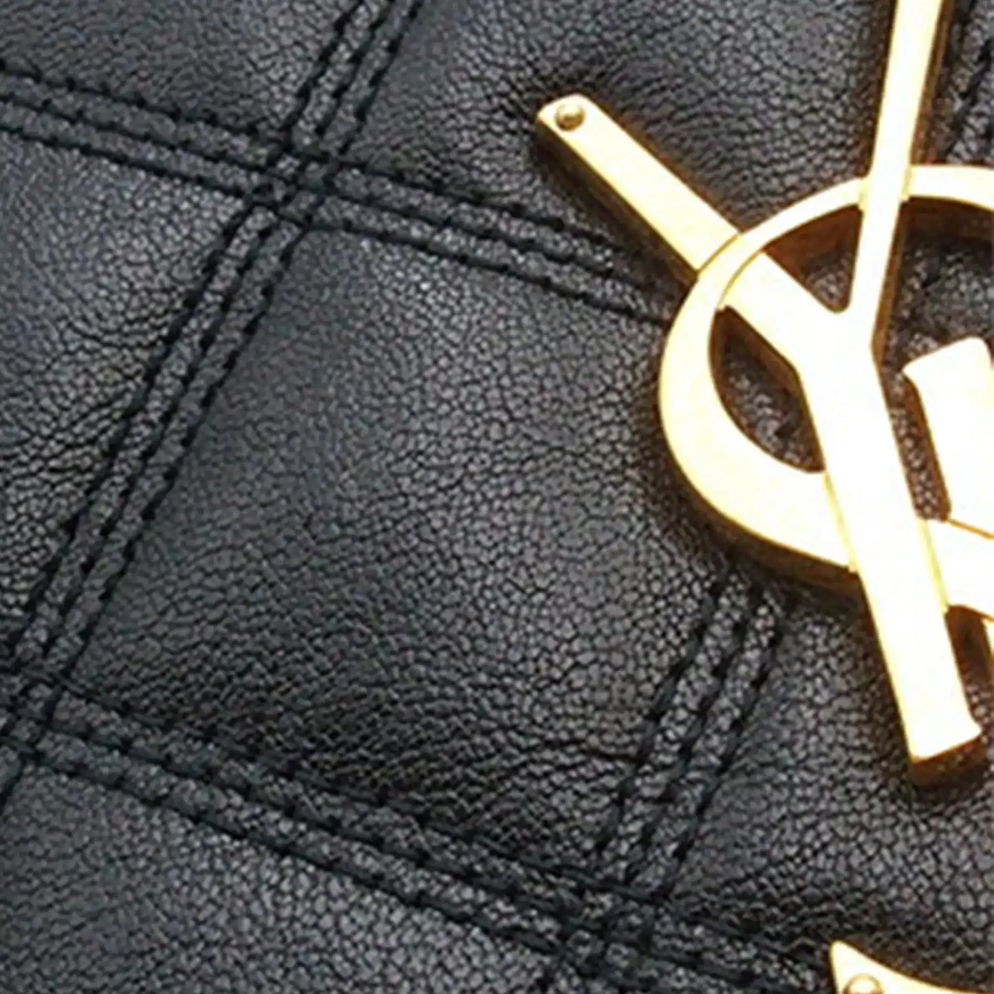 Saint Laurent Mini Quilted Lambskin Becky Chain Shoulder Bag