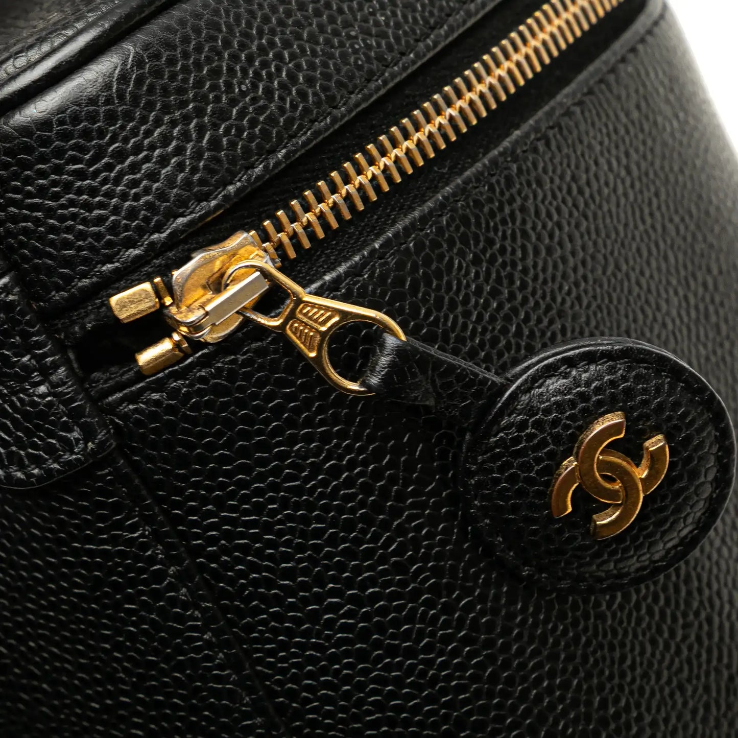 Chanel CC Caviar Vanity Bag