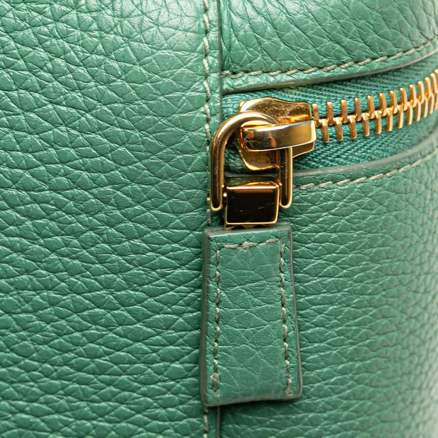 Prada Mini Vitello Daino Vanity Top Handle Bag