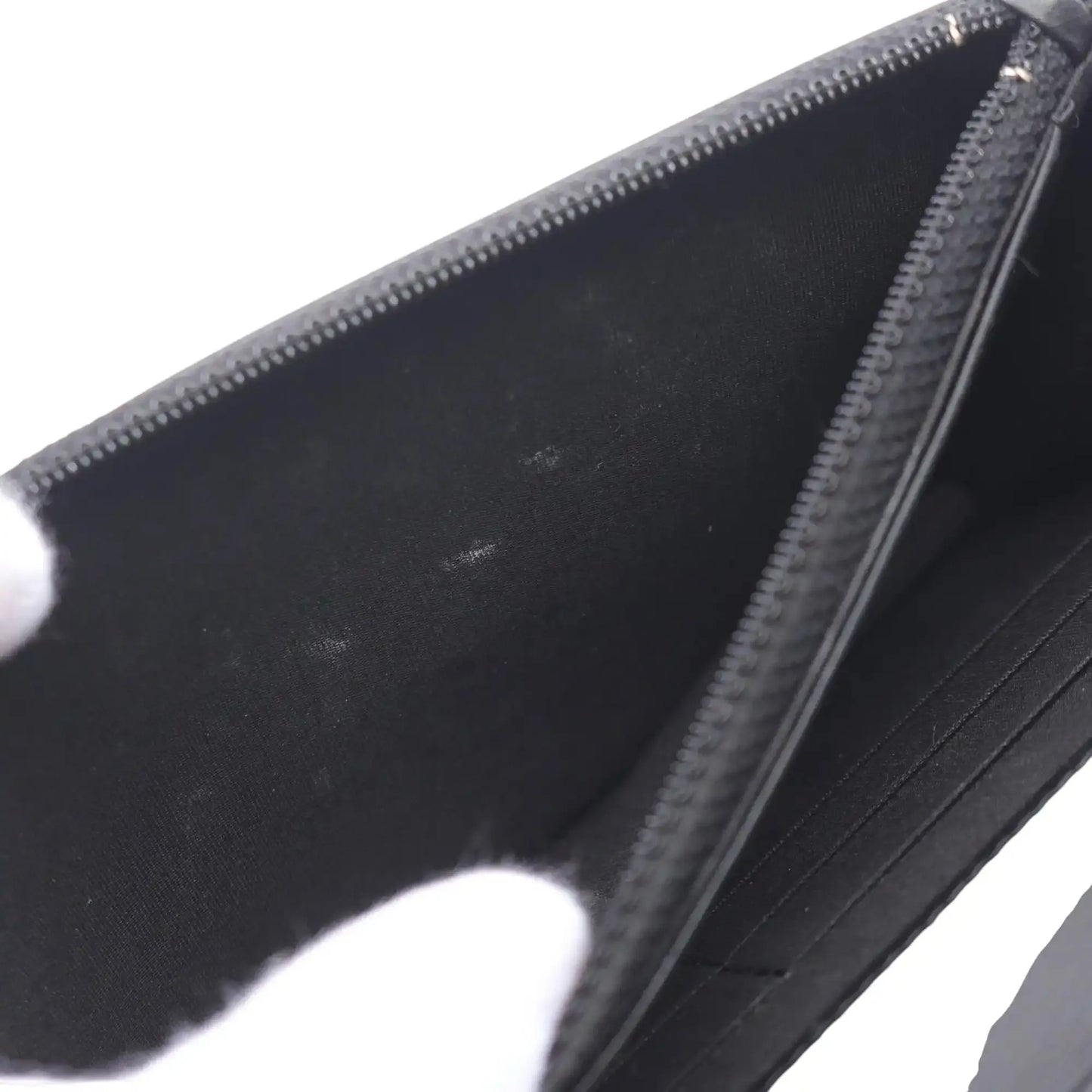 Chanel Chevron Lambskin Button Wallet On Chain