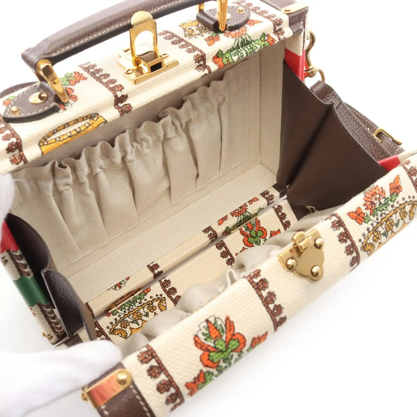 Gucci 100 Centennial Canvas Music Is Mine Beauty Case