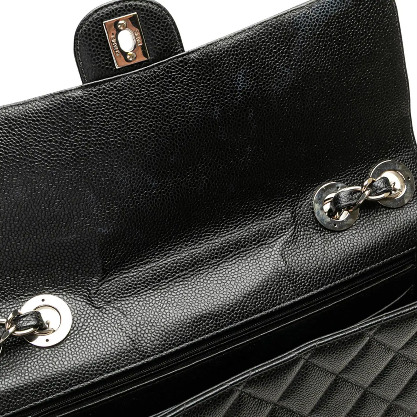 Chanel Jumbo Classic Caviar Single Flap