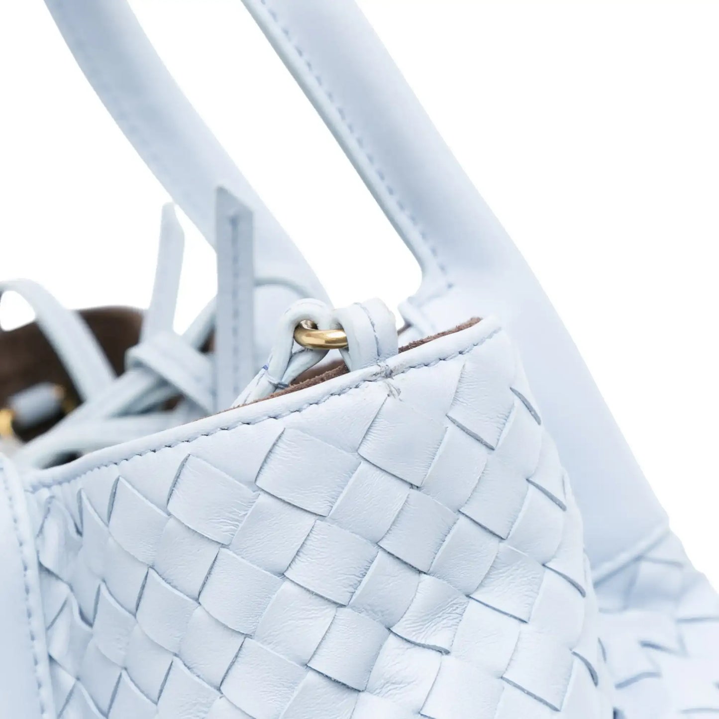 Bottega Veneta Small Calfskin Intrecciato Pinacoteca Tote