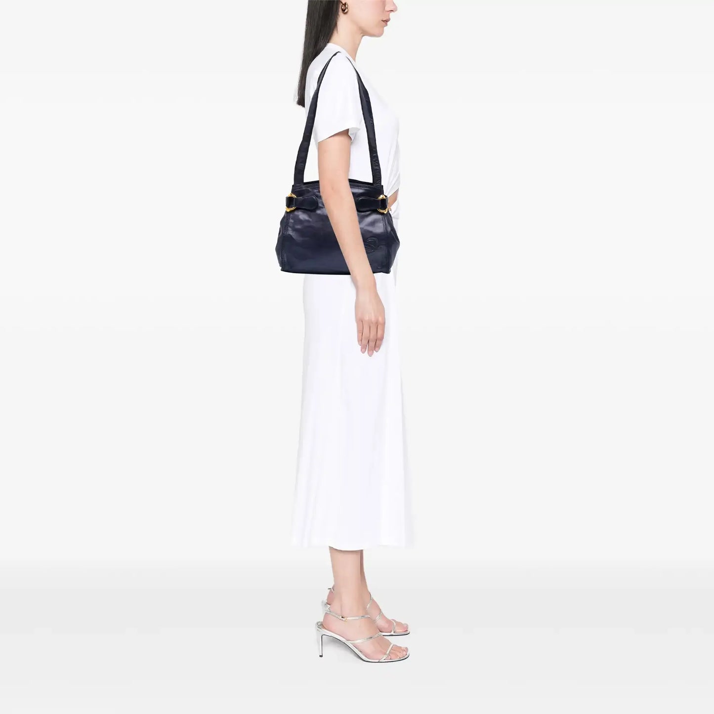 Loewe Anagram Leather Shoulder Bag