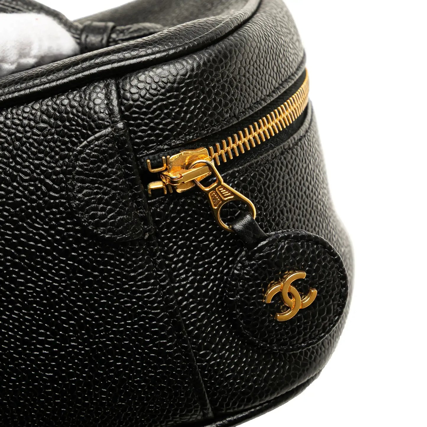 Channel CC Caviar Vanity Bag