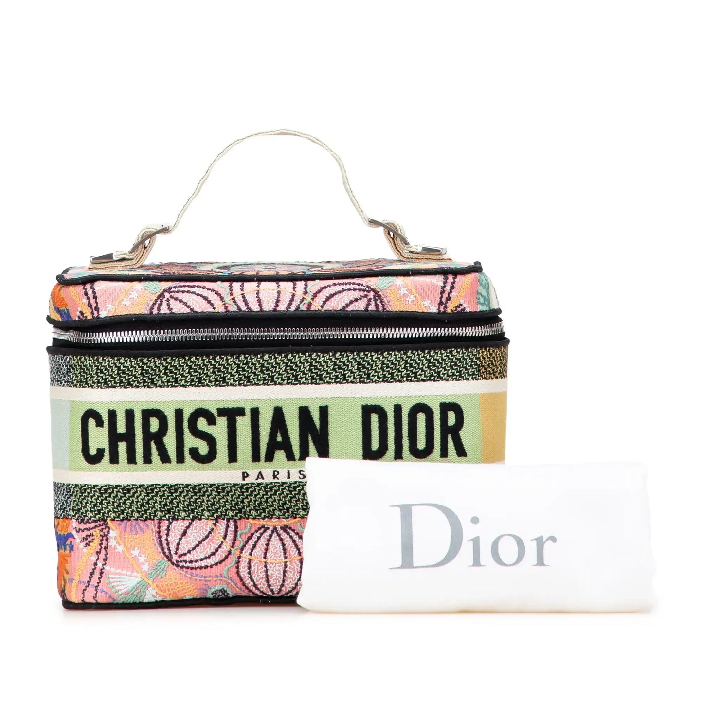 Dior Embroidered Canvas Dior In Lights Diortravel Vanity Case
