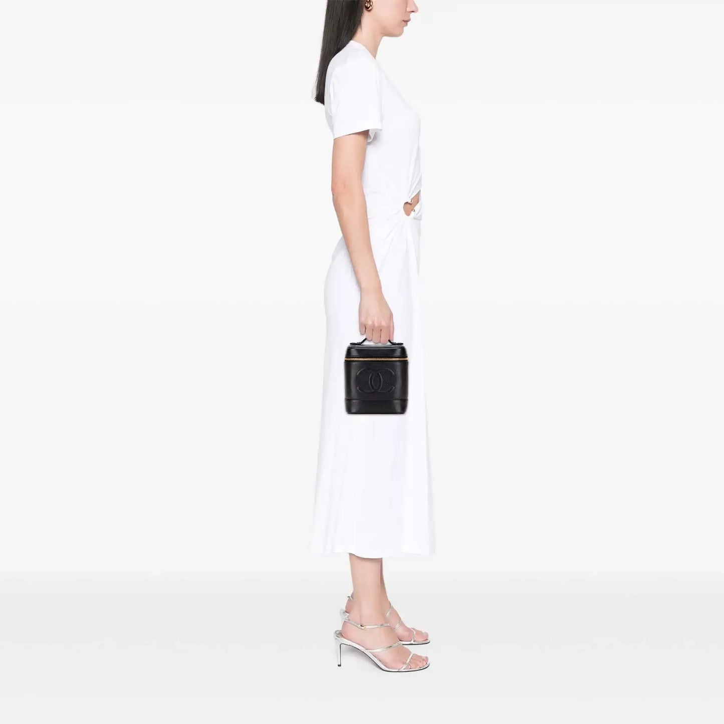 Channel CC Caviar Vanity Bag