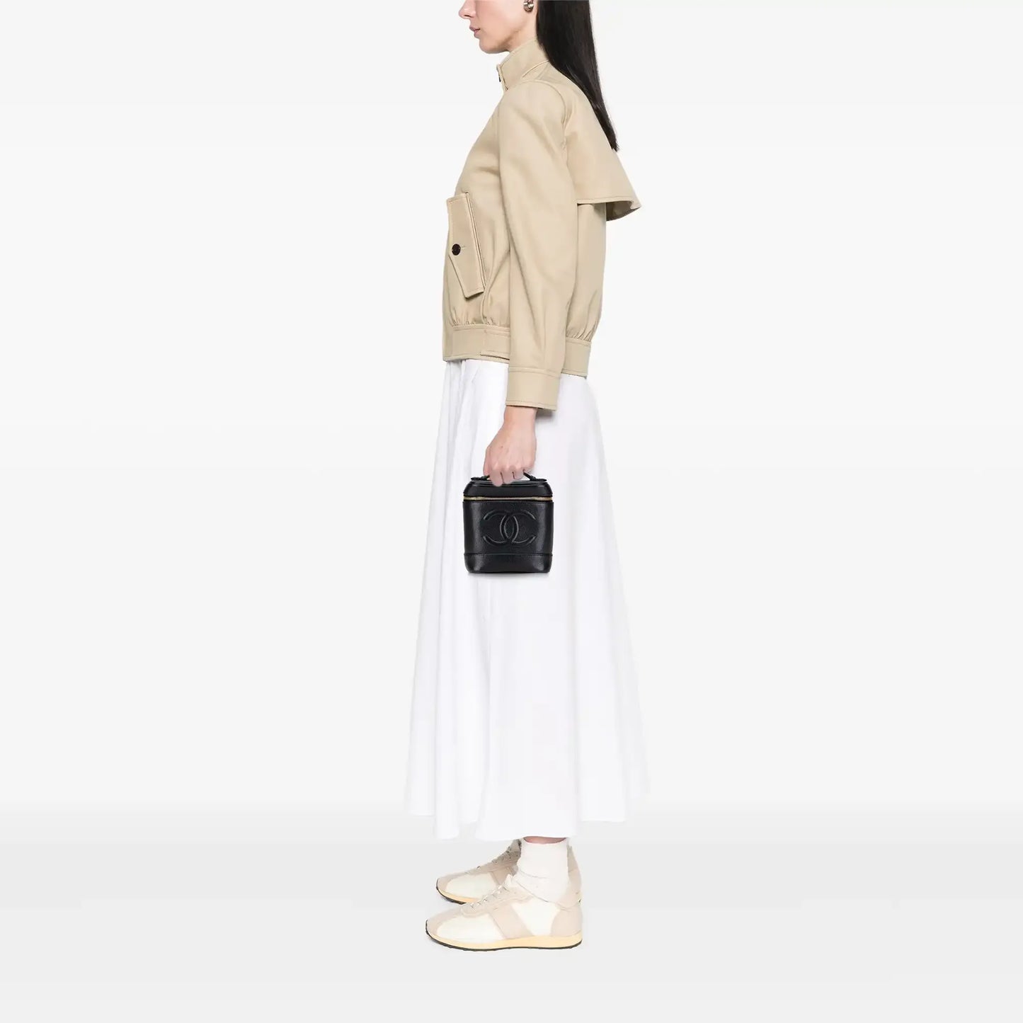 Chanel CC Caviar Vanity Bag