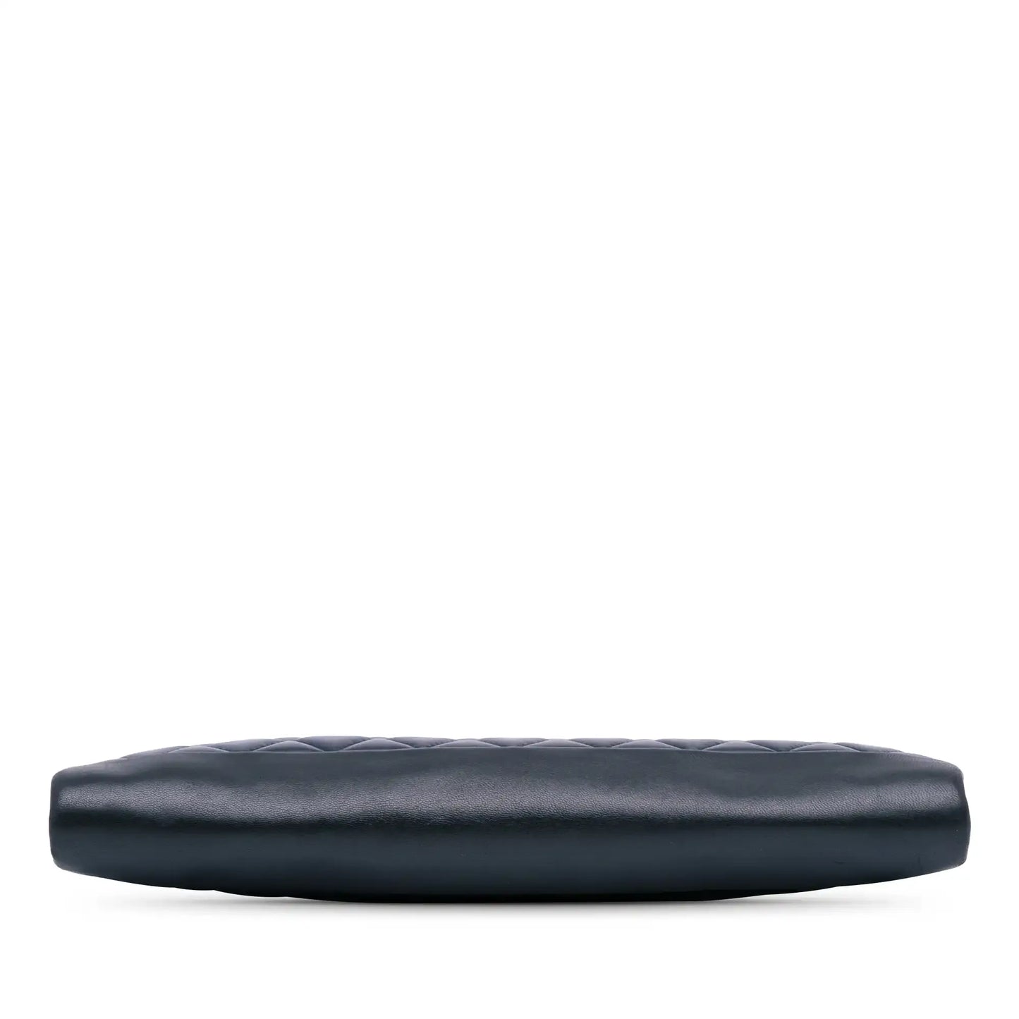 Chanel CC Quilted Lambskin Pearl Evening Baguette Clutch