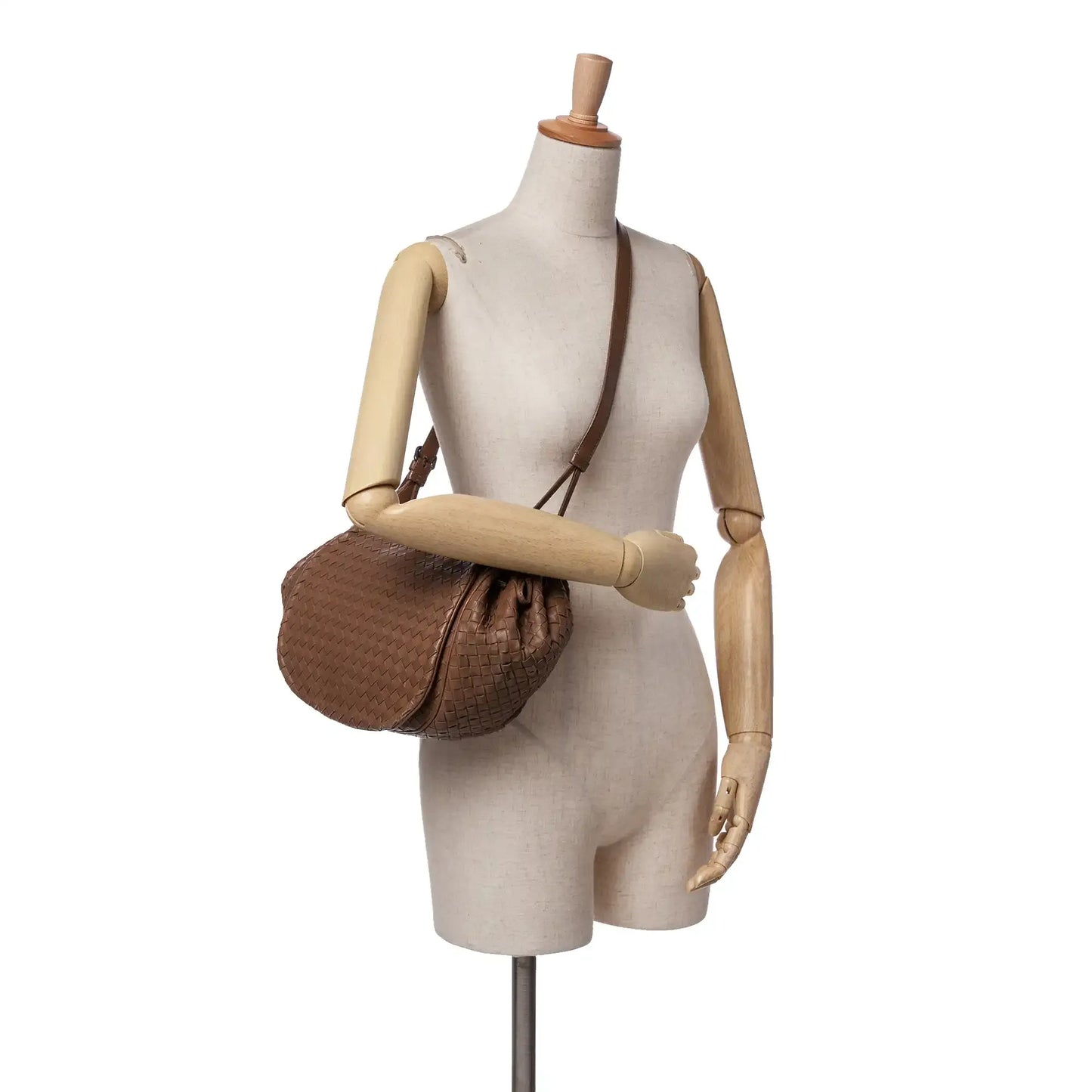 Bottega Veneta Nappa Intrecciato Flap Crossbody