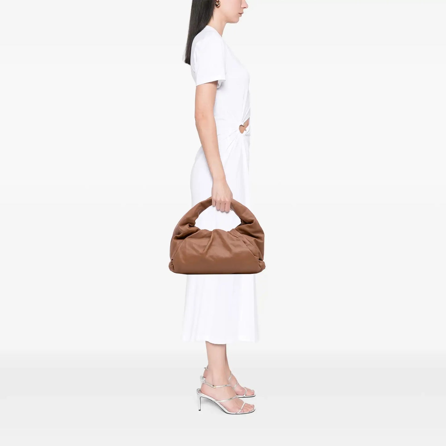 Bottega Veneta Lambskin The Shoulder Pouch