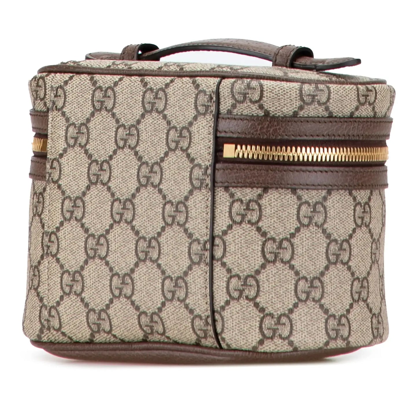 Gucci GG Supreme Web Ophidia Vanity Bag