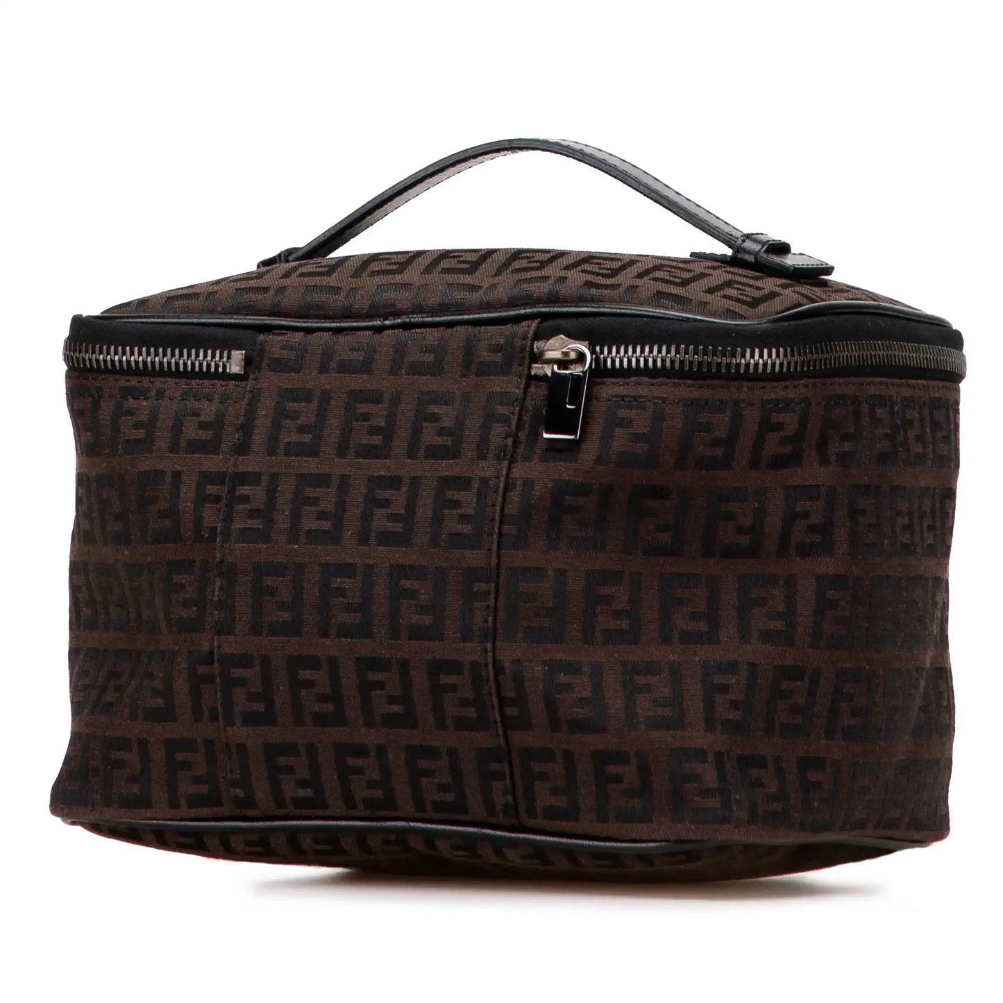 Fendi Zucca Canvas Vanity Bag