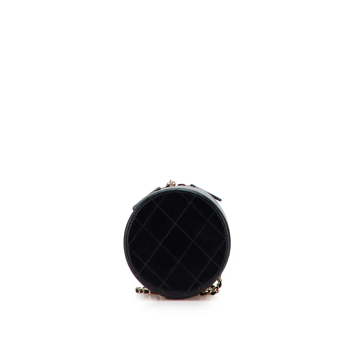 Chanel Quilted Lambskin Chain and Charm Vanity Case