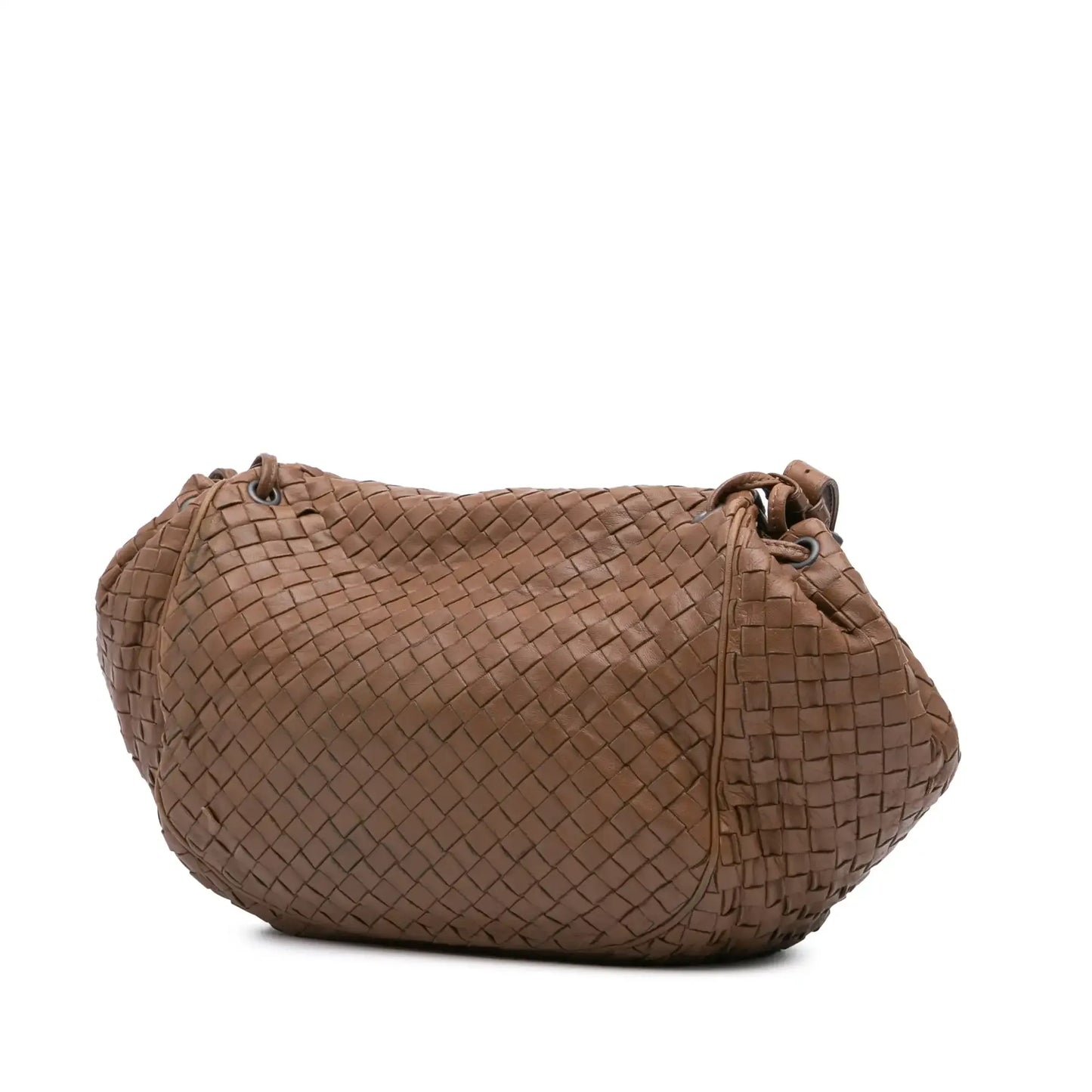 Bottega Veneta Nappa Intrecciato Flap Crossbody