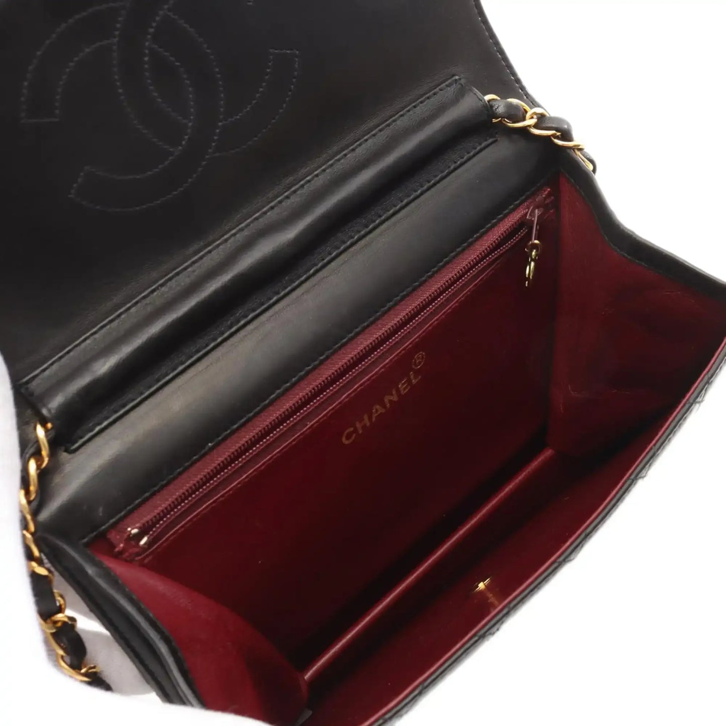 Chanel Quilted Lambskin Single Flap